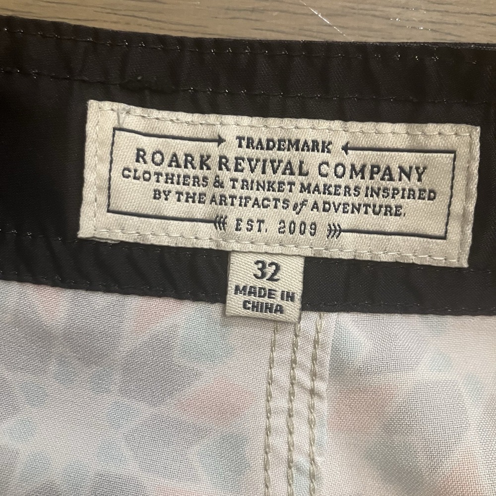 Roark Multicolor Patterned Swim Board Shorts - Picture 3 of 10